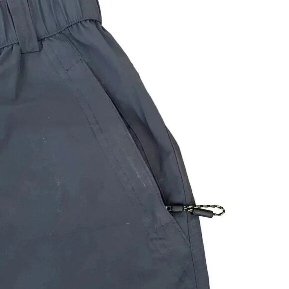 Kaisike Black Capri High Waist Waterproof Outdoor Sporty Pocket Pants SZ… - Picture 5 of 10